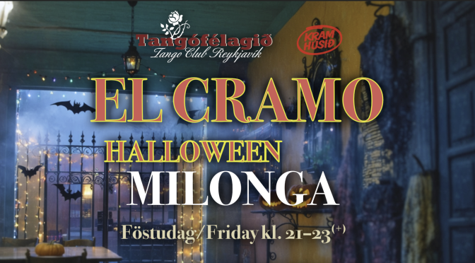 31. október: Aðalfundur og Milonga með hrekkjavöku þema